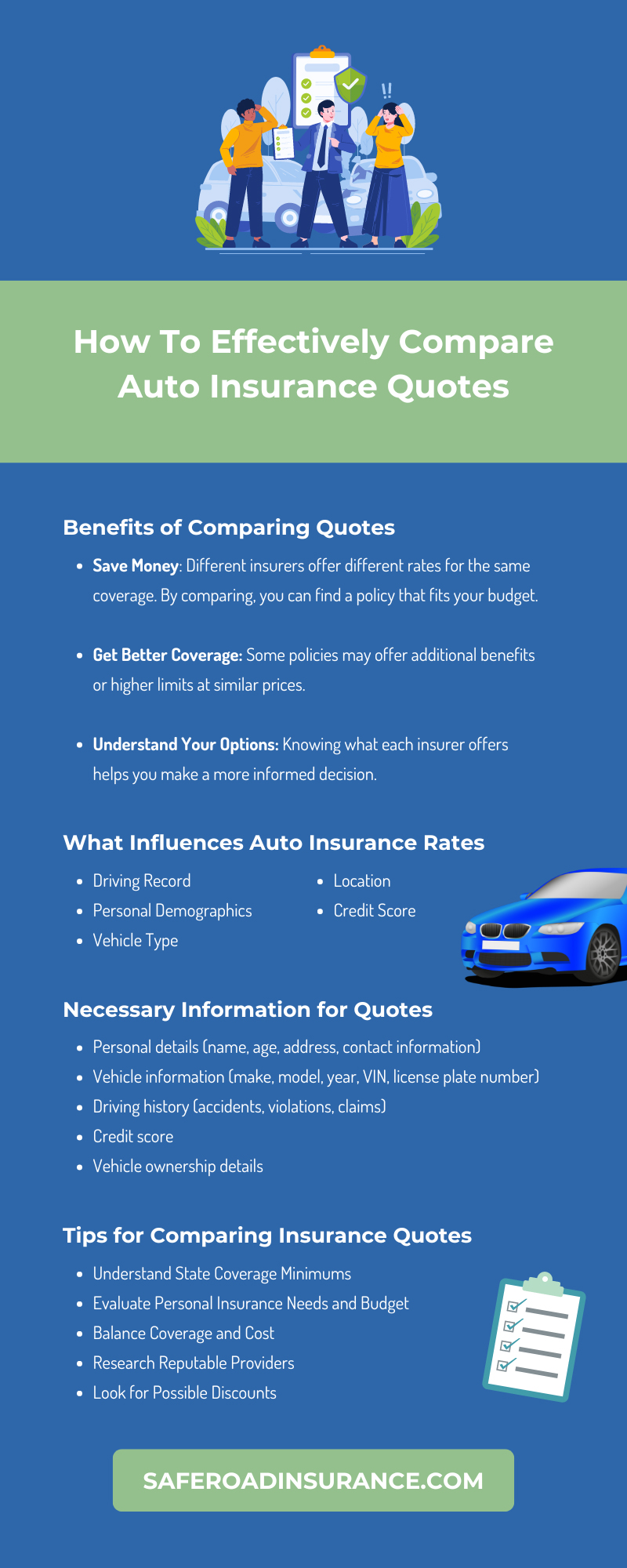 How To Effectively Compare Auto Insurance Quotes